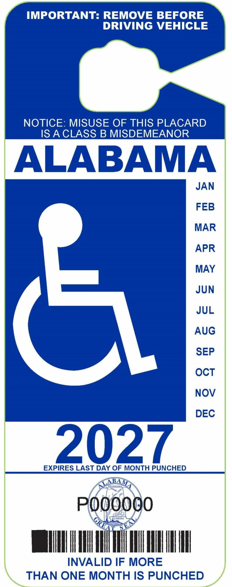 Can I Get A Replacement Handicap Placard Online In Florida