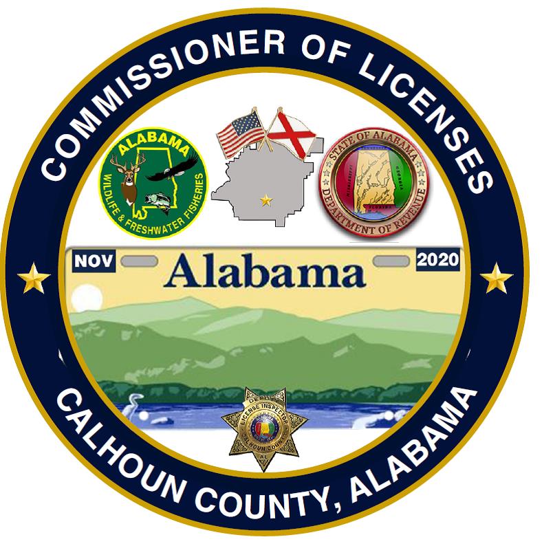 Calhoun County Commissioner of Licenses logo